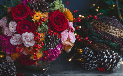 Missed Out on Preserving Your Wedding Bouquet? Why Not Preserve Your First Christmas as a Married Couple Flowers?
