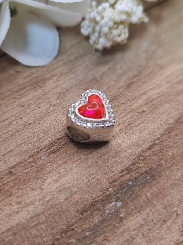 Memorial Heart Charm | Resin Memorial Jewellery | Aberdeen