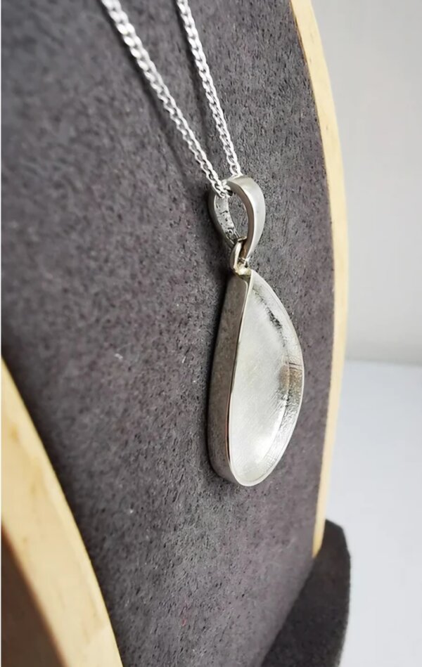 Large Tear Drop Memorial Pendant | Cremation Jewellery | Aberdeenshire