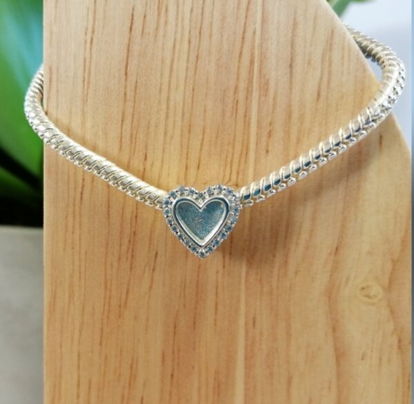 Heart Memorial Charm | Ashes Jewellery Aberdeenshire