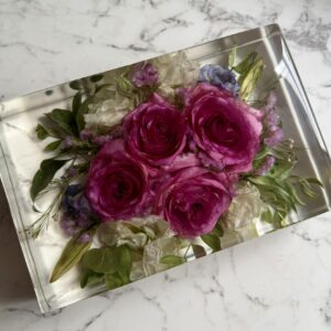 Rectangle Flower Preservation Block