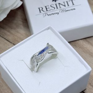 Angel Wing memorial ring